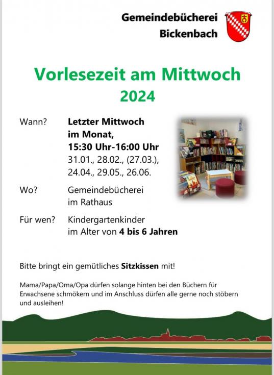 Vorlesezeit aktuell